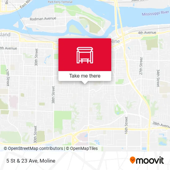 Mapa de 5 St & 23 Ave