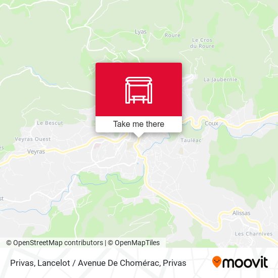 Privas, Lancelot / Avenue De Chomérac map