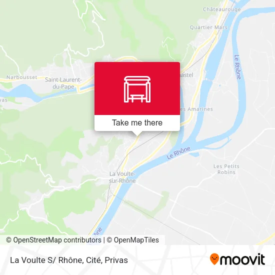 La Voulte S/ Rhône, Cité map