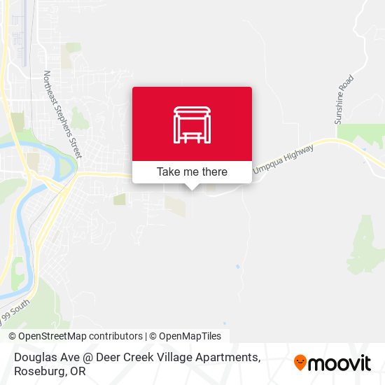 Mapa de Douglas Ave @ Deer Creek Village Apartments