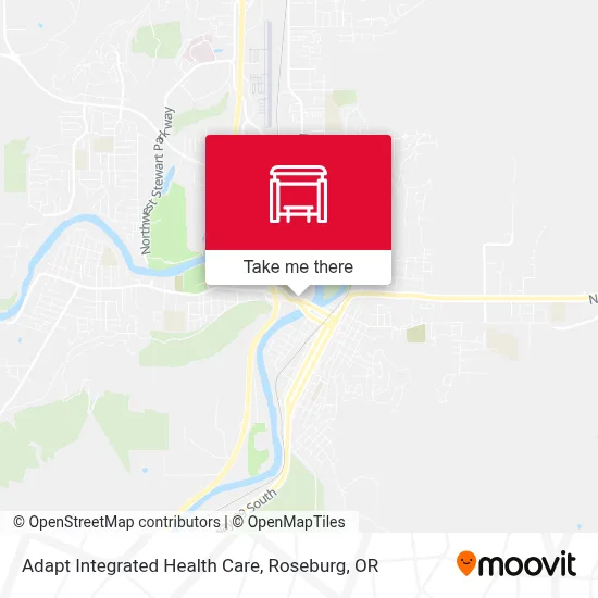 Adapt Integrated Health Care map