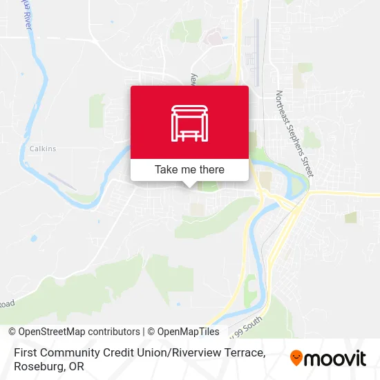 First Community Credit Union / Riverview Terrace map