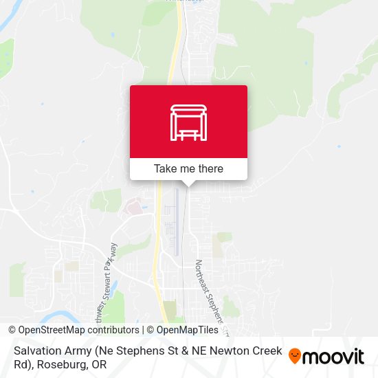 Mapa de Salvation Army (Ne Stephens St & NE Newton Creek Rd)