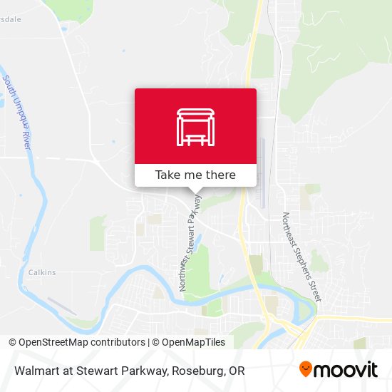Walmart at Stewart Parkway map