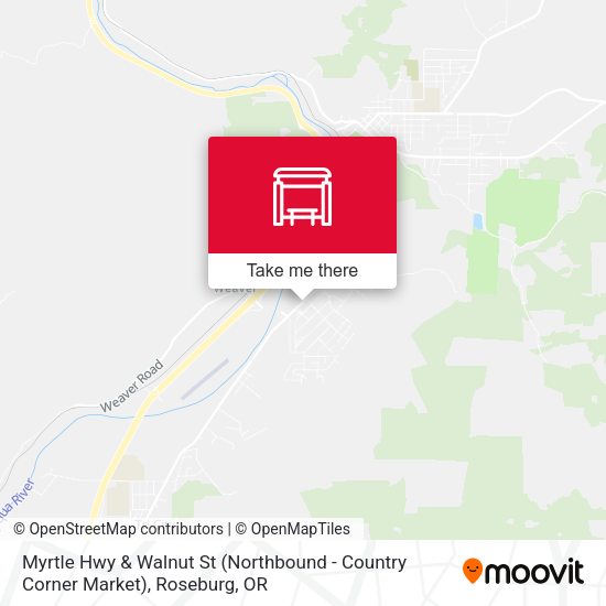 Myrtle Hwy & Walnut St (Northbound - Country Corner Market) map