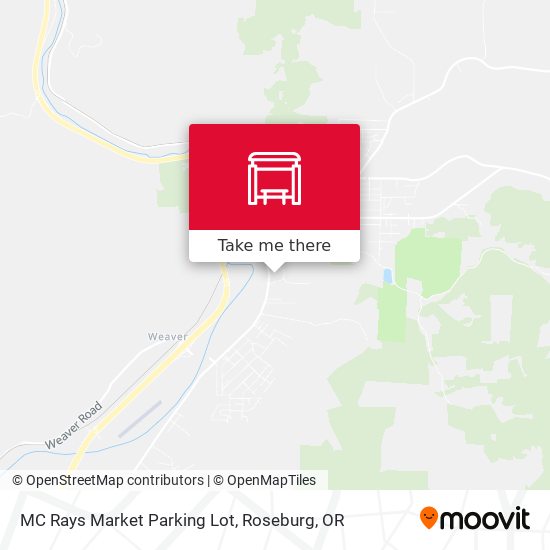 MC Rays Market Parking Lot map