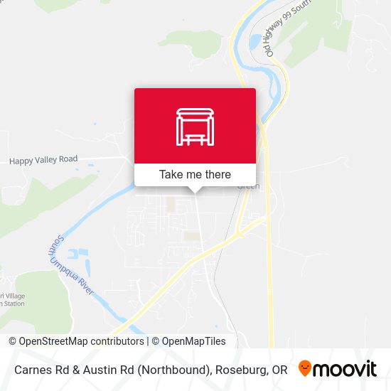 Carnes Rd & Austin Rd (Northbound) map