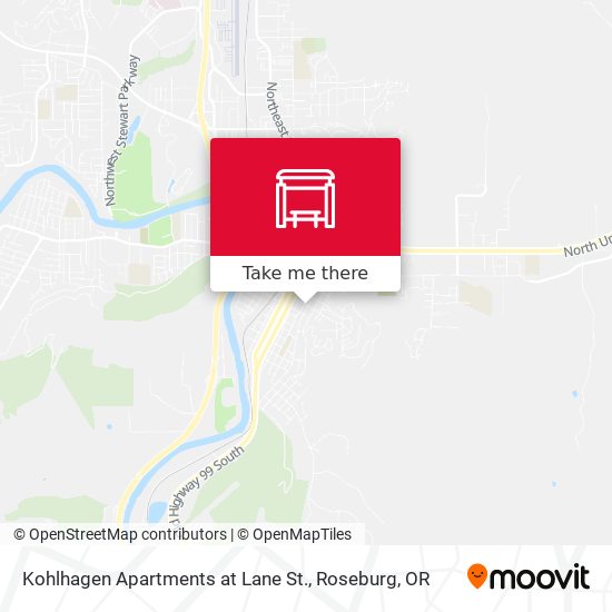 Kohlhagen Apartments at Lane St. map