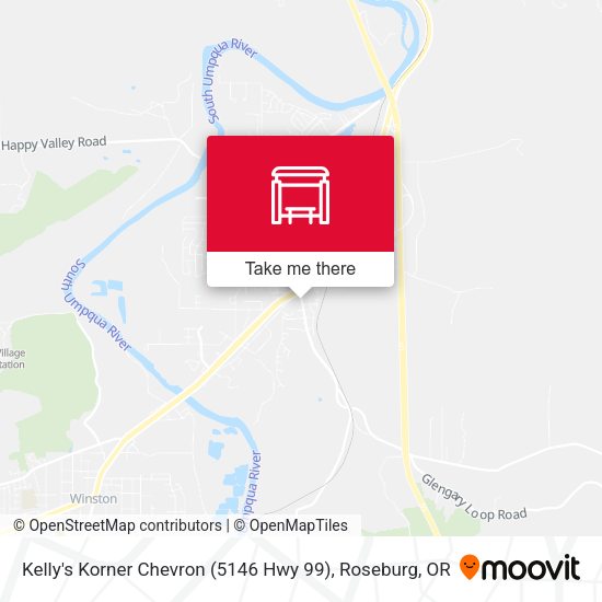 Mapa de Kelly's Korner Chevron (5146 Hwy 99)
