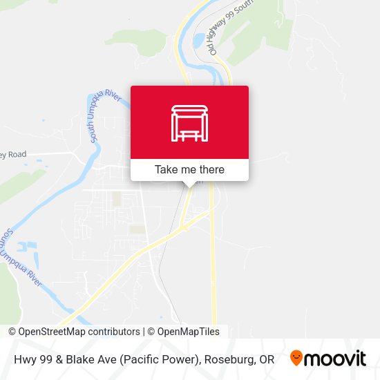Mapa de Hwy 99 & Blake Ave (Pacific Power)