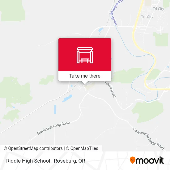 Riddle High School map