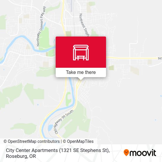 City Center Apartments (1321 SE Stephens St) map