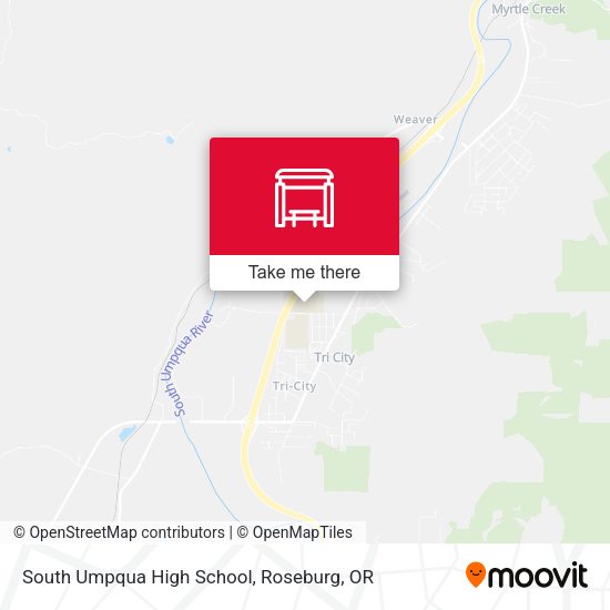 South Umpqua High School map