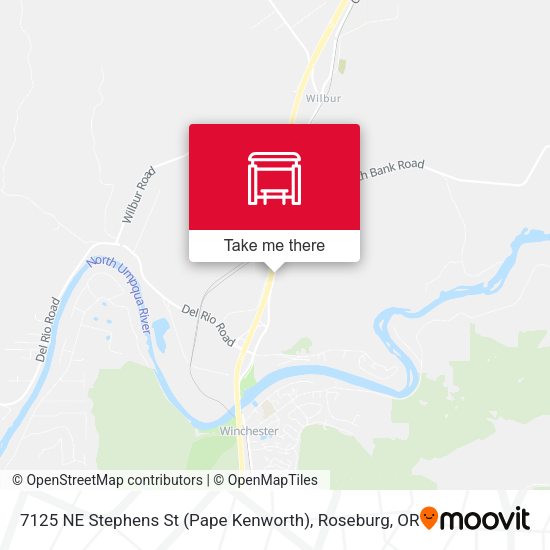 7125 NE Stephens St (Pape Kenworth) map