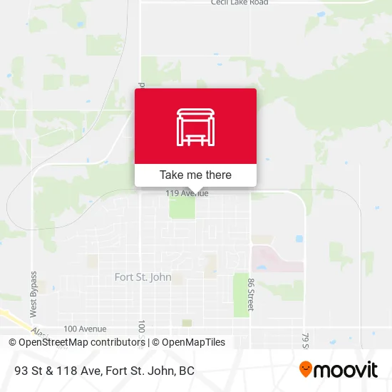 93 St & 118 Ave plan