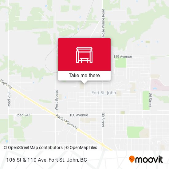 106 St & 110 Ave plan