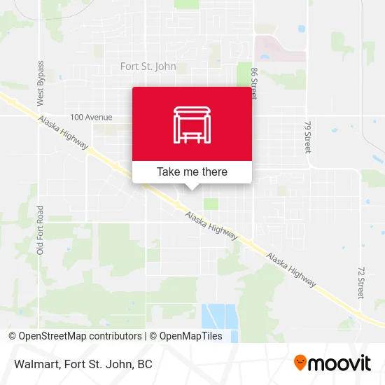 Walmart map