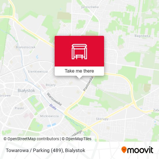 Карта Towarowa / Parking (489)