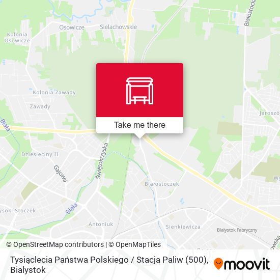Карта Tysiąclecia Państwa Polskiego / Stacja Paliw (500)