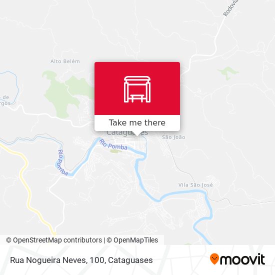 Rua Nogueira Neves, 100 map