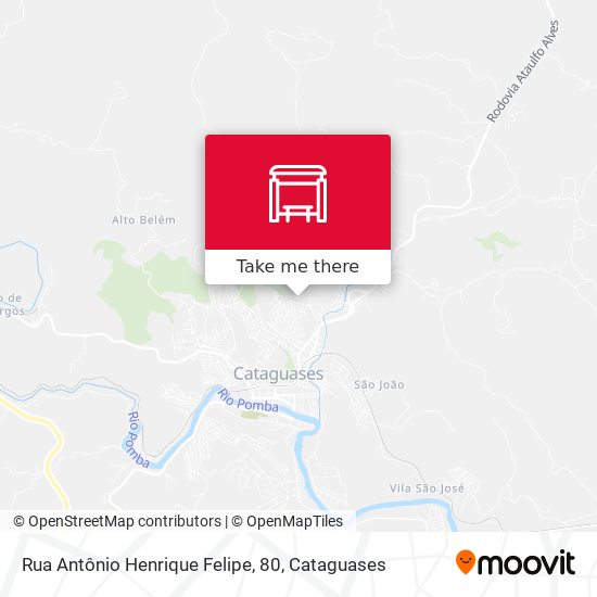 Rua Antônio Henrique Felipe, 80 map