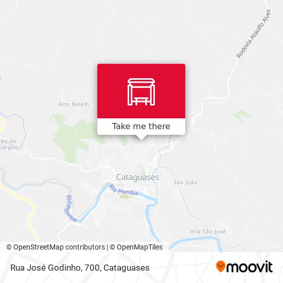 Rua José Godinho, 700 map