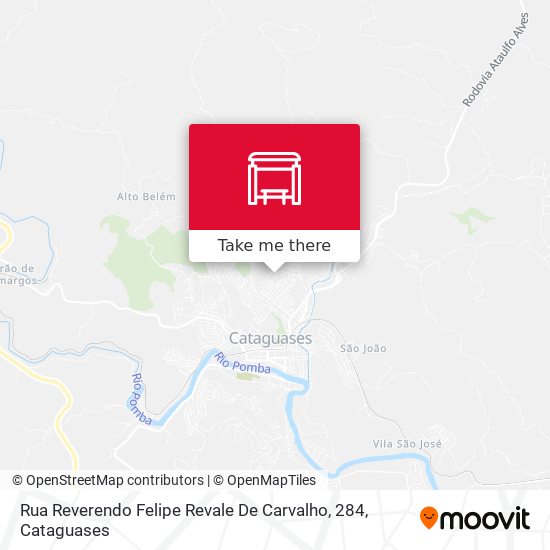 Rua Reverendo Felipe Revale De Carvalho, 284 map