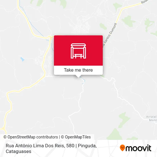 Rua Antônio Lima Dos Reis, 580 | Pinguda map