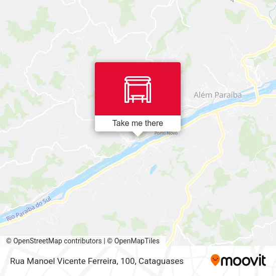 Rua Manoel Vicente Ferreira, 100 map