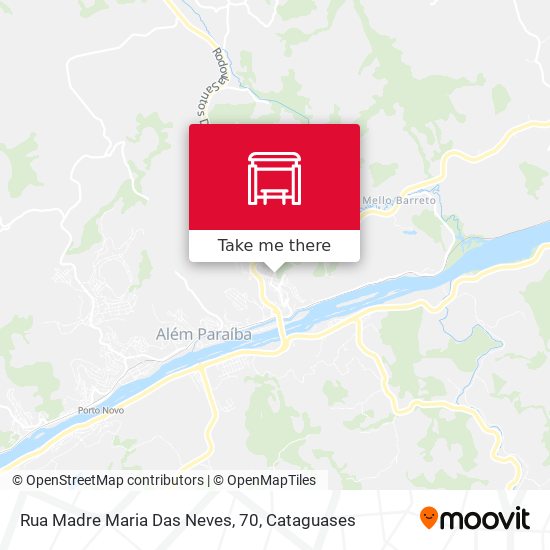 Mapa Rua Madre Maria Das Neves, 70