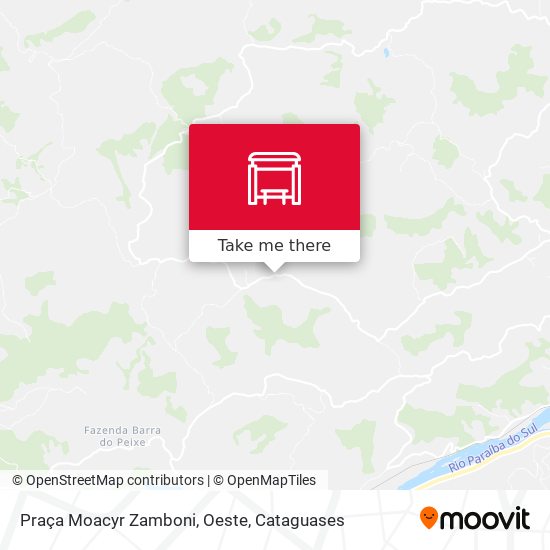 Praça Moacyr Zamboni, Oeste map