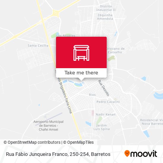 Rua Fábio Junqueira Franco, 250-254 map