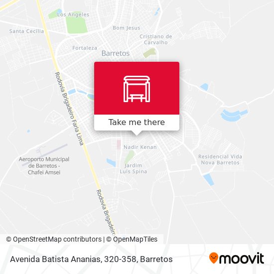 Avenida Batista Ananias, 320-358 map