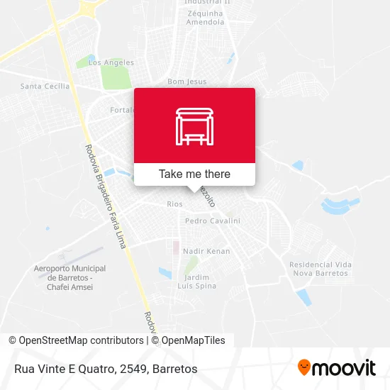 Rua Vinte E Quatro, 2549 map