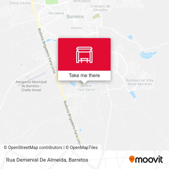 Rua Demerval De Almeida map