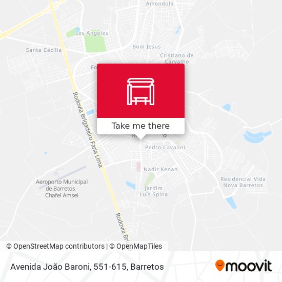 Avenida João Baroni, 551-615 map