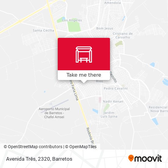 Avenida Três, 2320 map