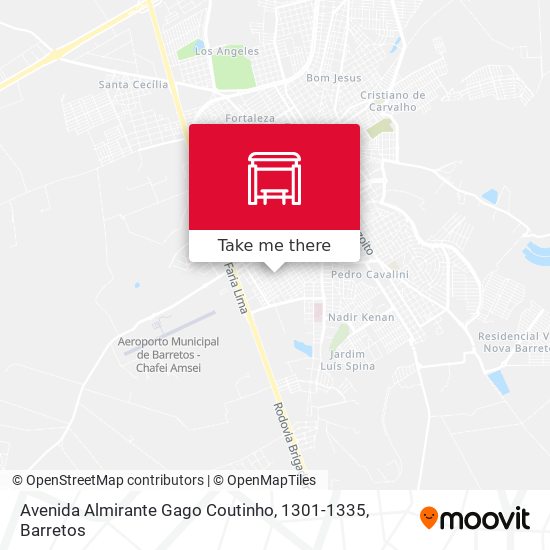 Avenida Almirante Gago Coutinho, 1301-1335 map