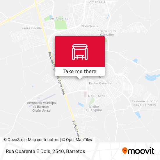 Rua Quarenta E Dois, 2540 map