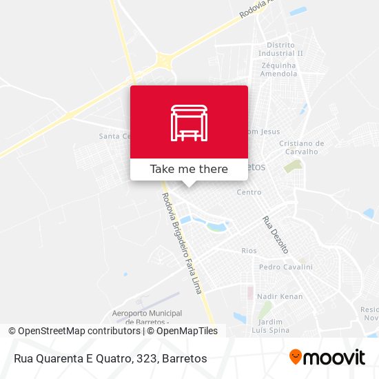 Rua Quarenta E Quatro, 323 map