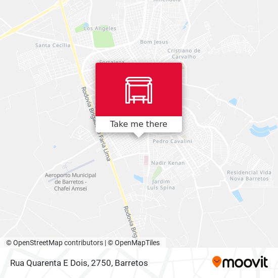 Rua Quarenta E Dois, 2750 map