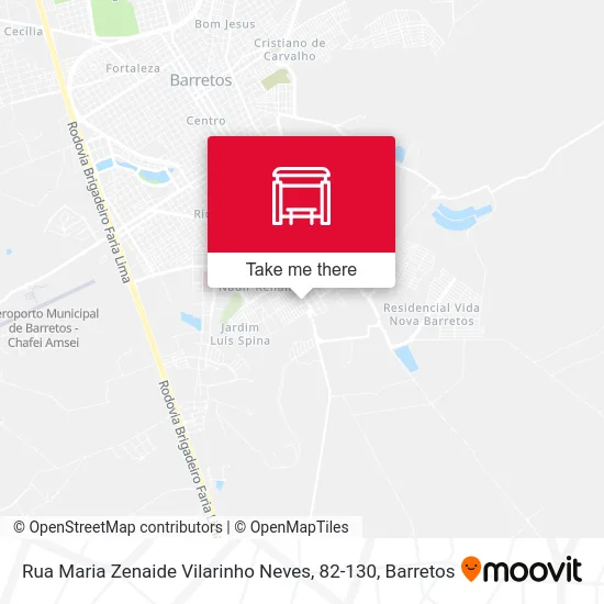 Rua Maria Zenaide Vilarinho Neves, 82-130 map