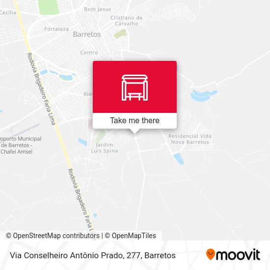 Via Conselheiro Antônio Prado, 277 map