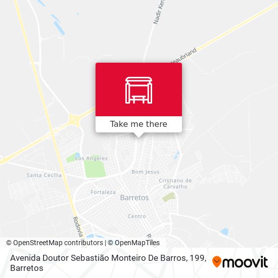 Avenida Doutor Sebastião Monteiro De Barros, 199 map