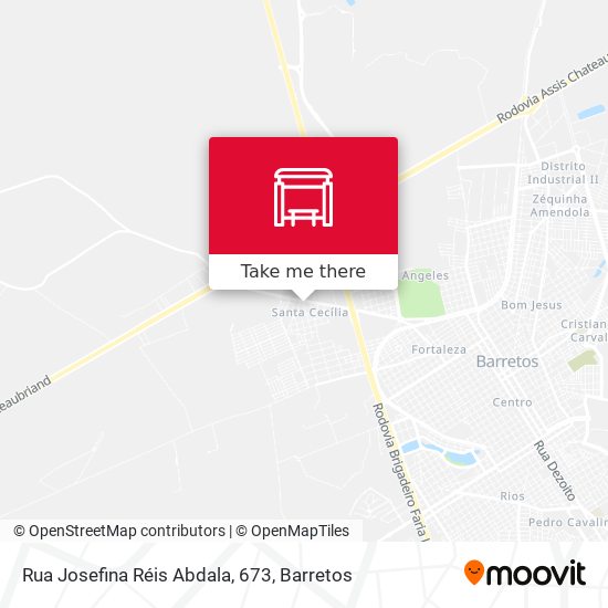 Rua Josefina Réis Abdala, 673 map