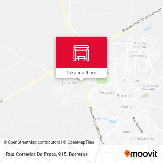 Rua Corredor Da Prata, 915 map