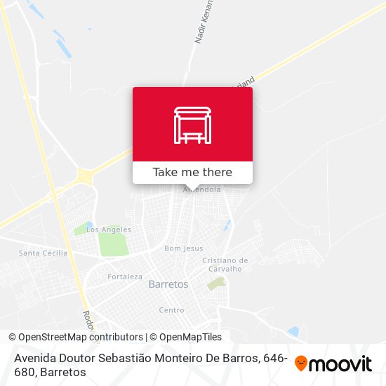 Avenida Doutor Sebastião Monteiro De Barros, 646-680 map