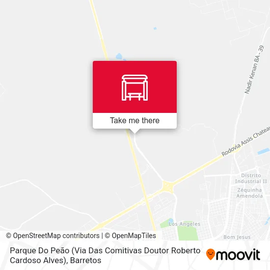Parque Do Peão (Via Das Comitivas Doutor Roberto Cardoso Alves) map