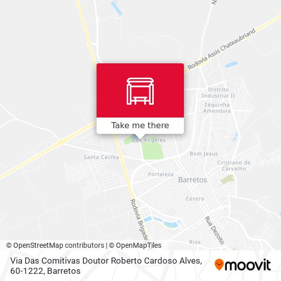 Via Das Comitivas Doutor Roberto Cardoso Alves, 60-1222 map
