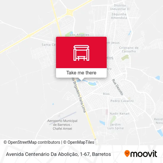 Avenida Centenário Da Abolição, 1-67 map